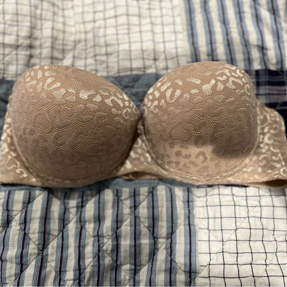Wonderbra Strapless Push Up Bra, Sz 36C